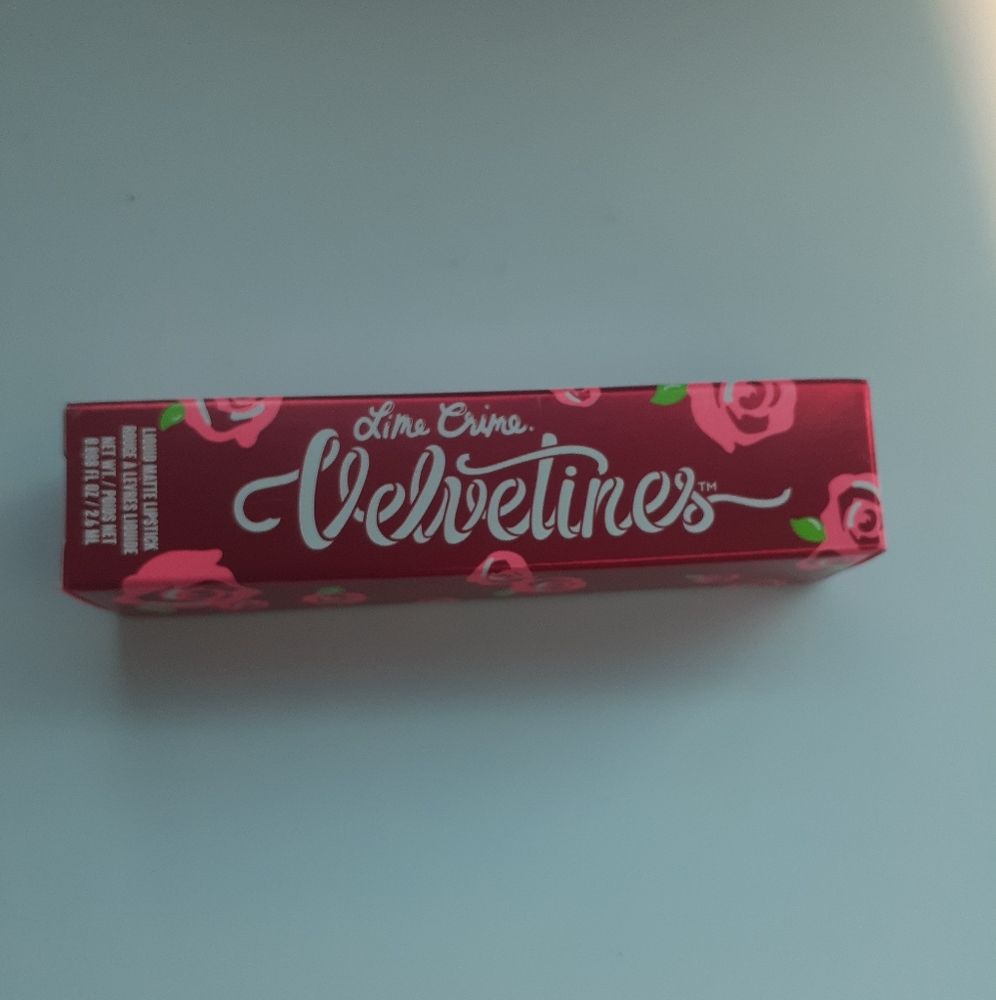 LIMECRIME liquid matte lipstick in PUMPKIN